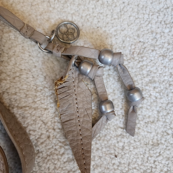 Jessica Simpson Beige Fringe Crossbody - Picture 4 of 8